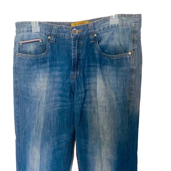 Ross Thomson Jeans size 36W X 30L lightweight blue jeans - Picture 5 of 8